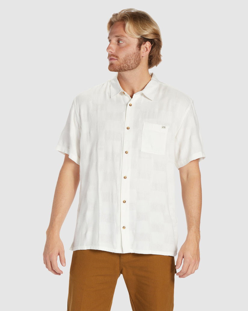 Mens Sundays Jacquard Shirt