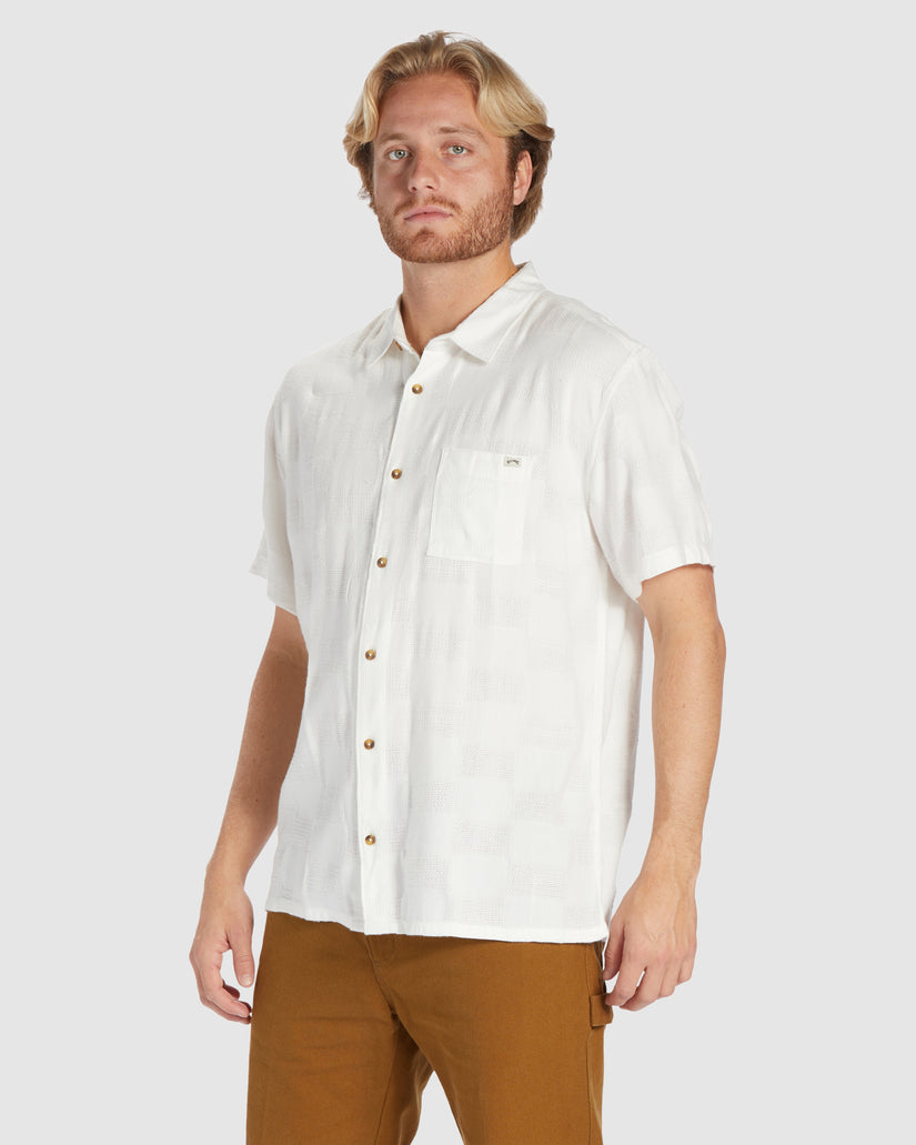 Mens Sundays Jacquard Shirt