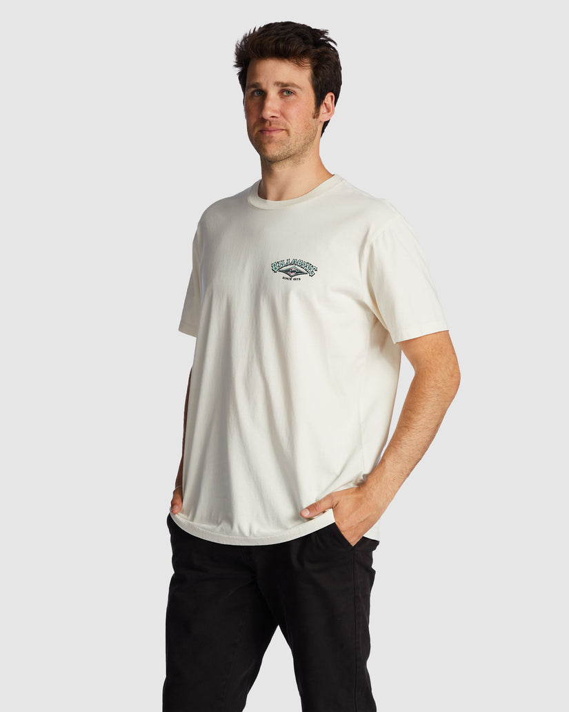 Mens Arch Wave Wavewash T-Shirt