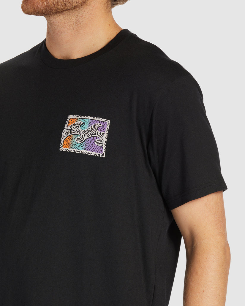 CRAYON WAVE T-SHIRT