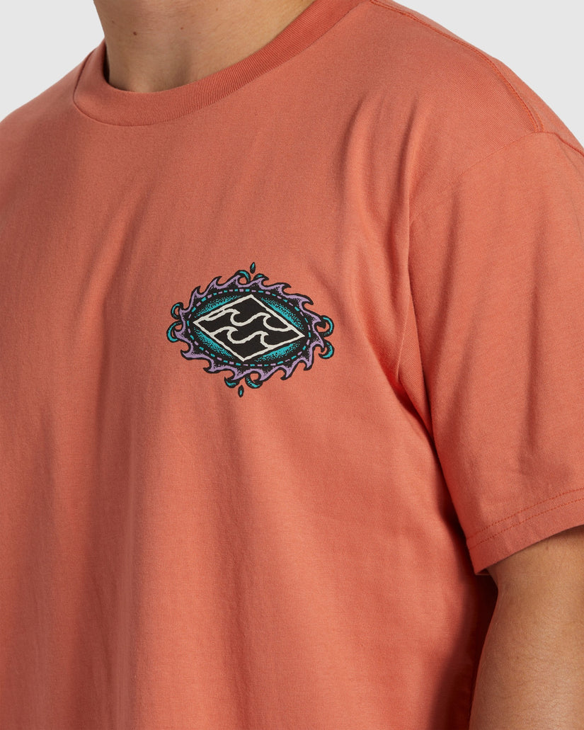 Mens Crayon Wave T-Shirt