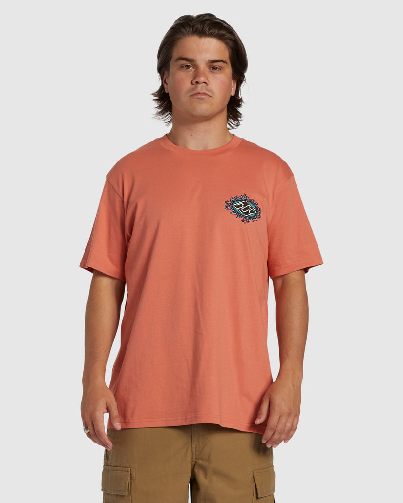 Mens Crayon Wave T-Shirt