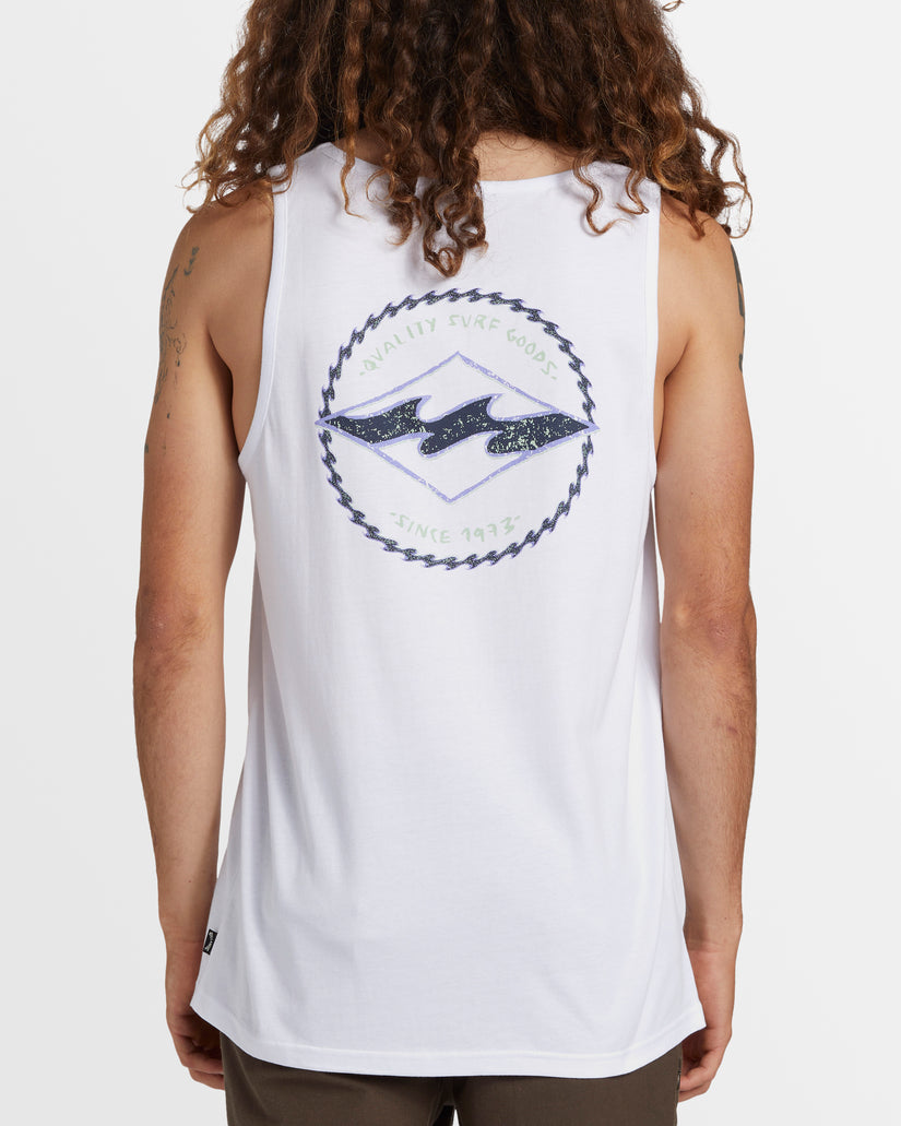 Mens Rotor Diamond Tank Top