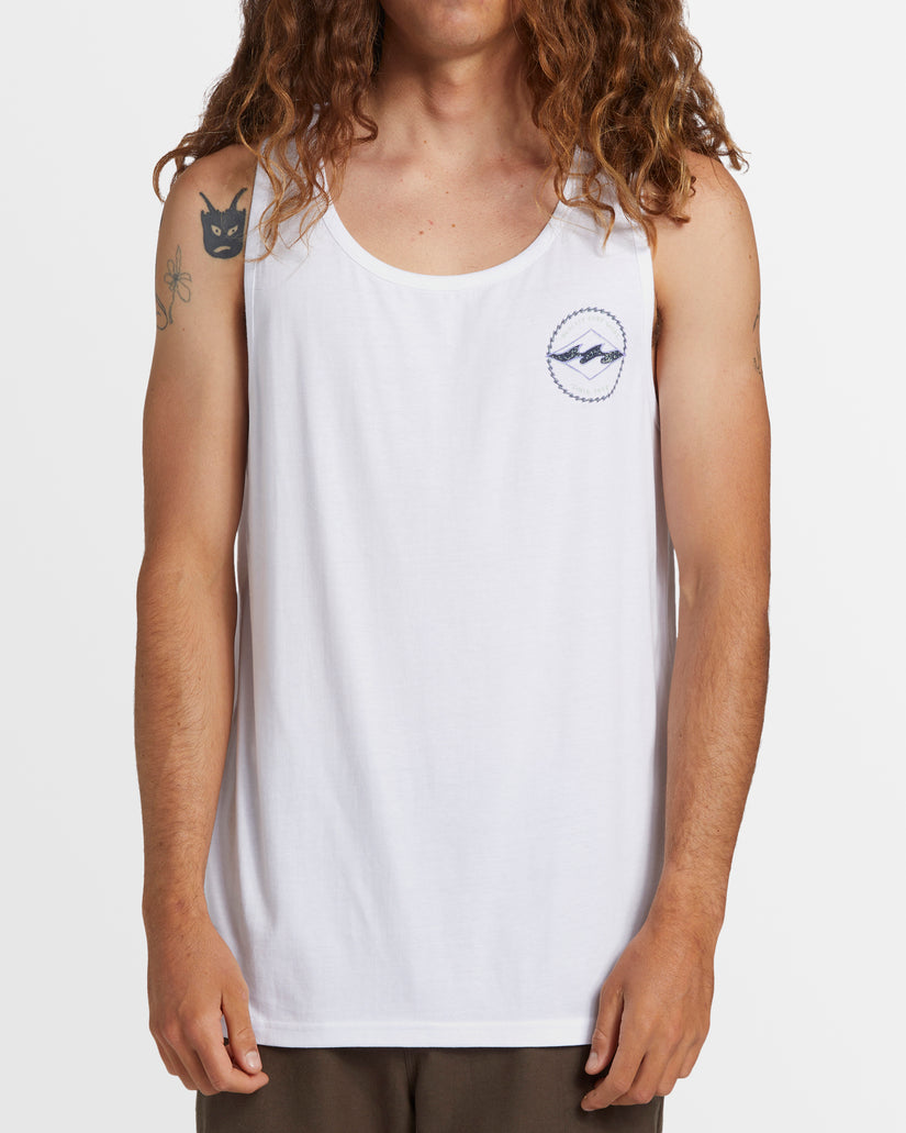 Mens Rotor Diamond Tank Top