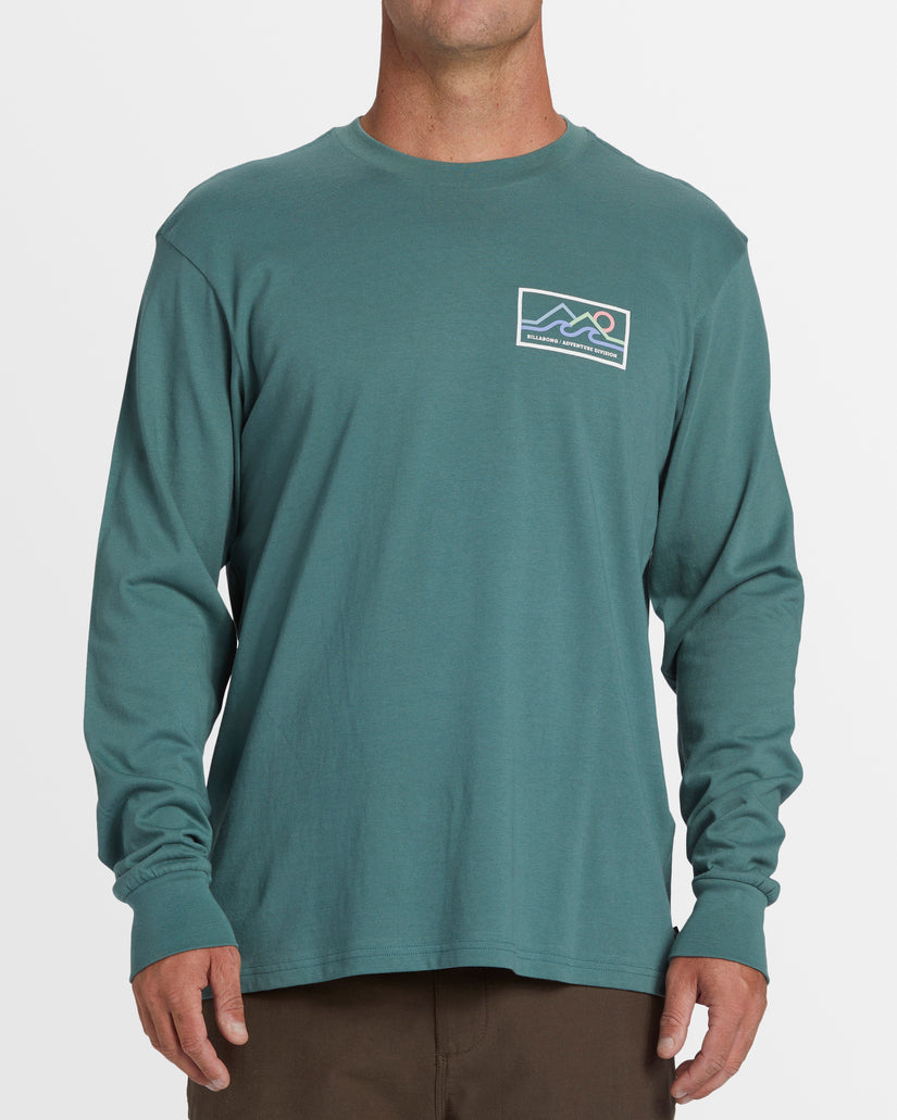 Mens Length Long Sleeve T-Shirt