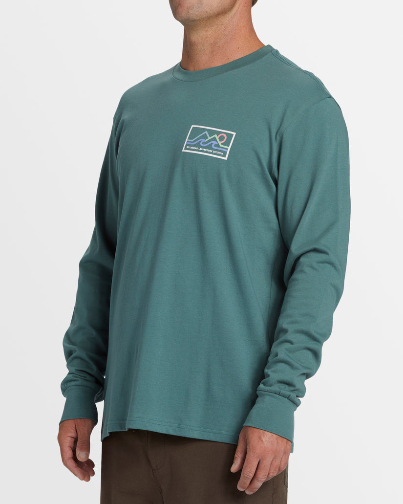 Mens Length Long Sleeve T-Shirt