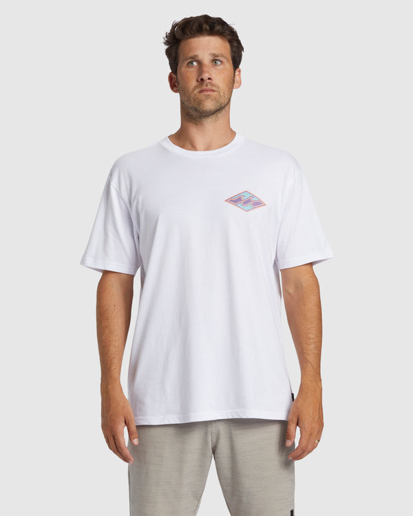 Mens Crayon Wave T-Shirt