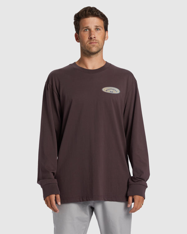 Mens Arch Wave Long Sleeve T-Shirt