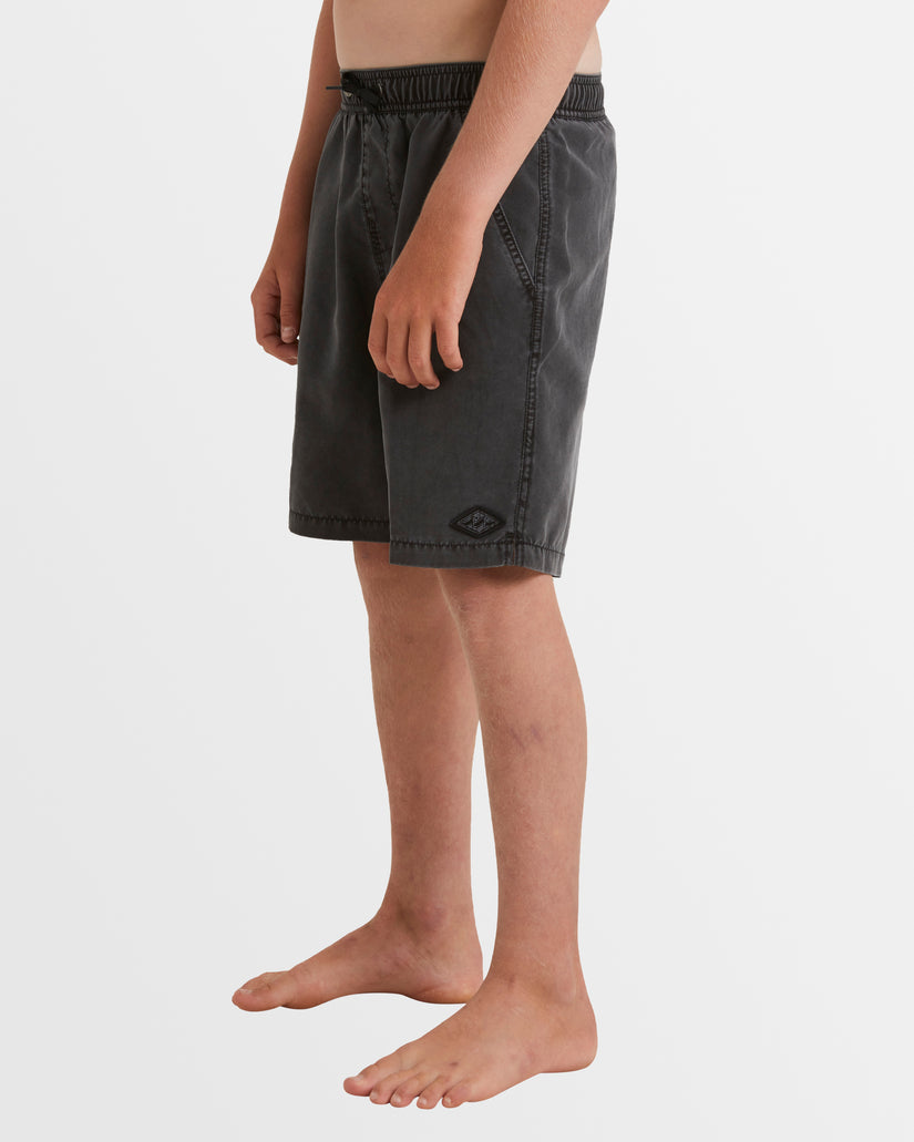 Boys 8-16 All Day Overdye Layback 16" Boardshorts