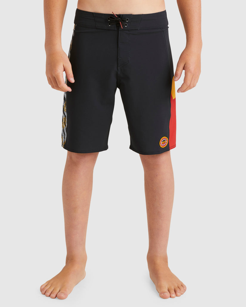 BOYS 8-16 OTIS D BAH PRO BOARDSHORTS