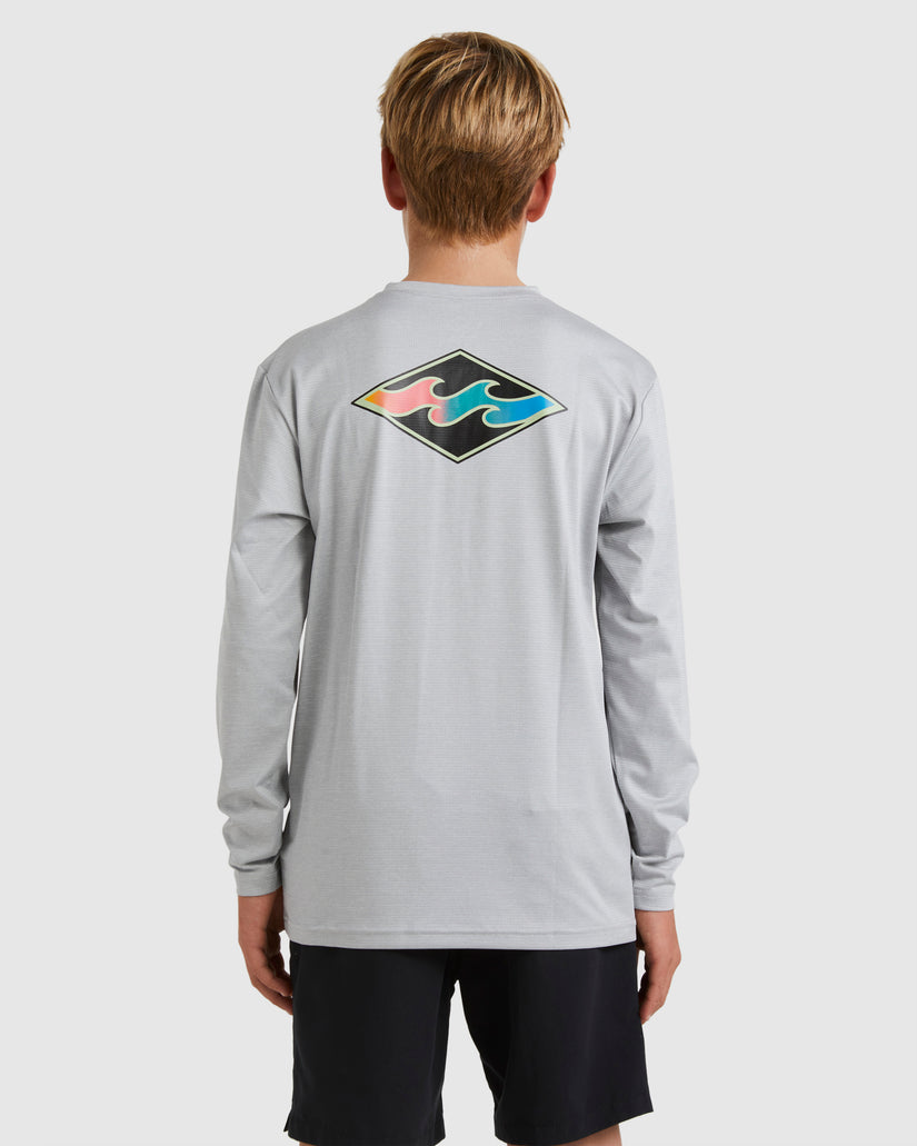 Boys 8-16 Diamond Shoreline Rash Vest