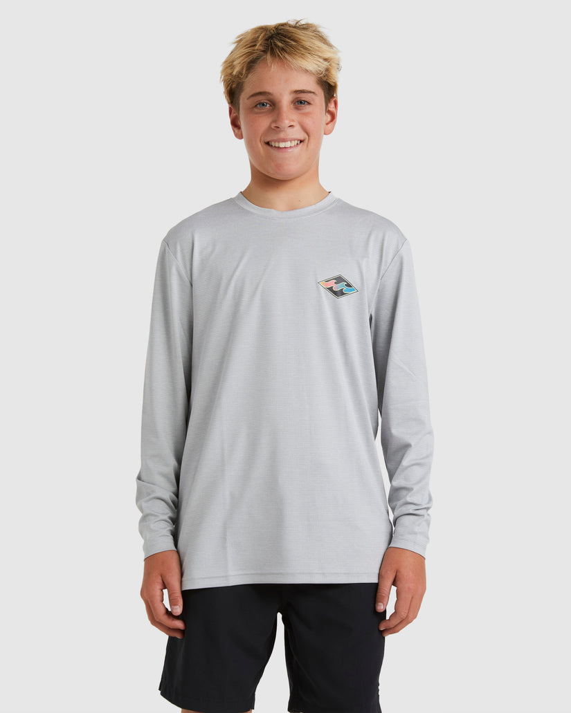 Boys 8-16 Diamond Shoreline Rash Vest