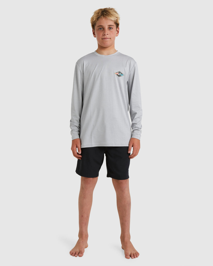 Boys 8-16 Diamond Shoreline Rash Vest