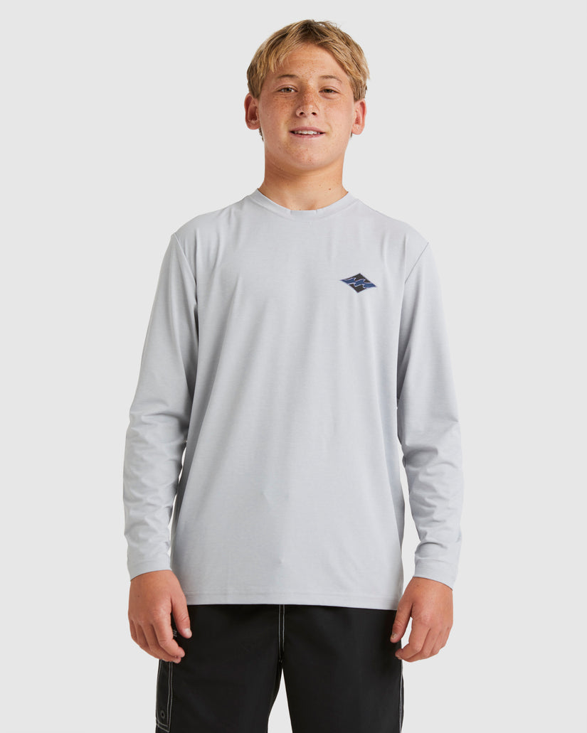 Boys 8-16 Diamond Shoreline Rash Vest