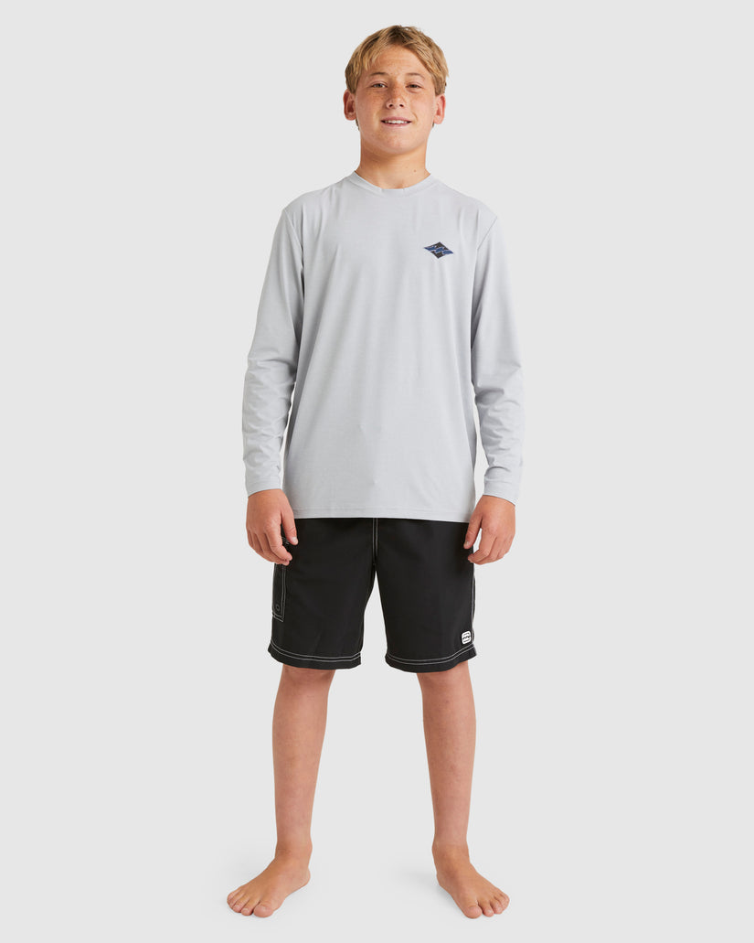 Boys 8-16 Diamond Shoreline Rash Vest