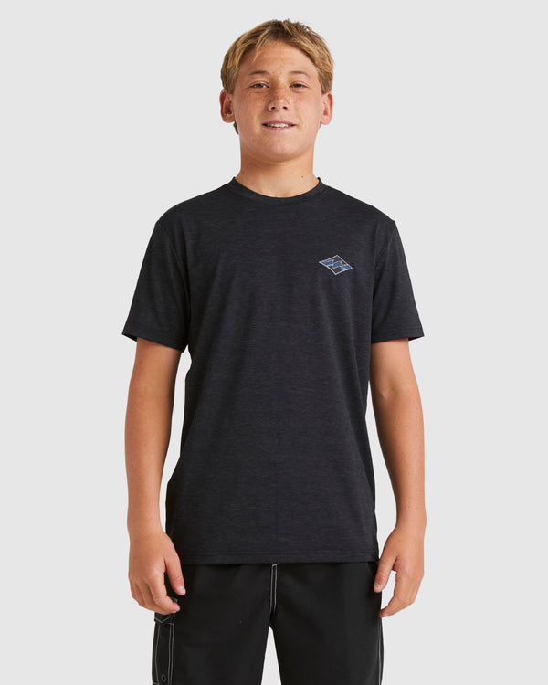 Boys 8-16 Diamond Shoreline Rash Vest