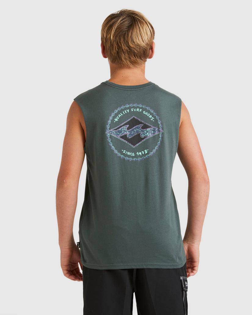 Boys 8-16 Rotor Diamond Tank Top