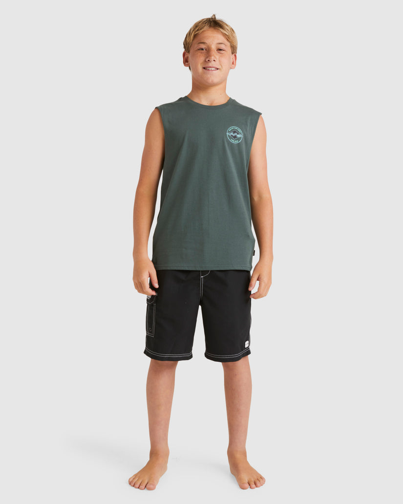 Boys 8-16 Rotor Diamond Tank Top