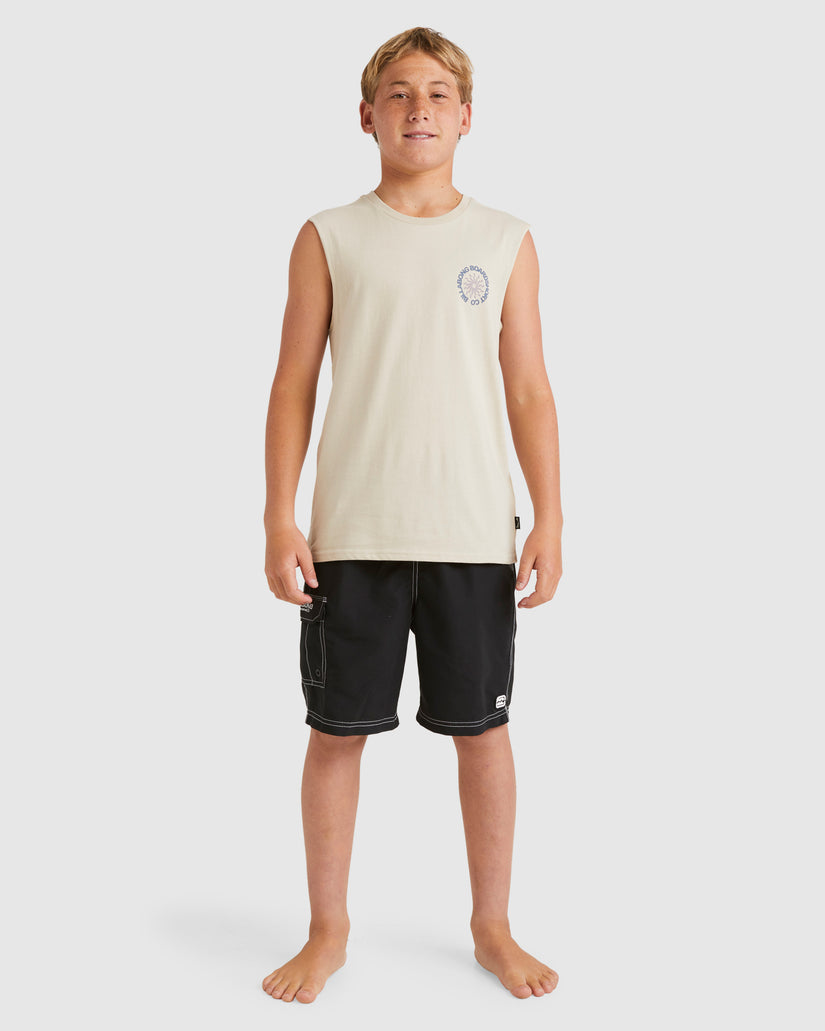 BOYS 8-16 CRAYON WAVE T-SHIRT