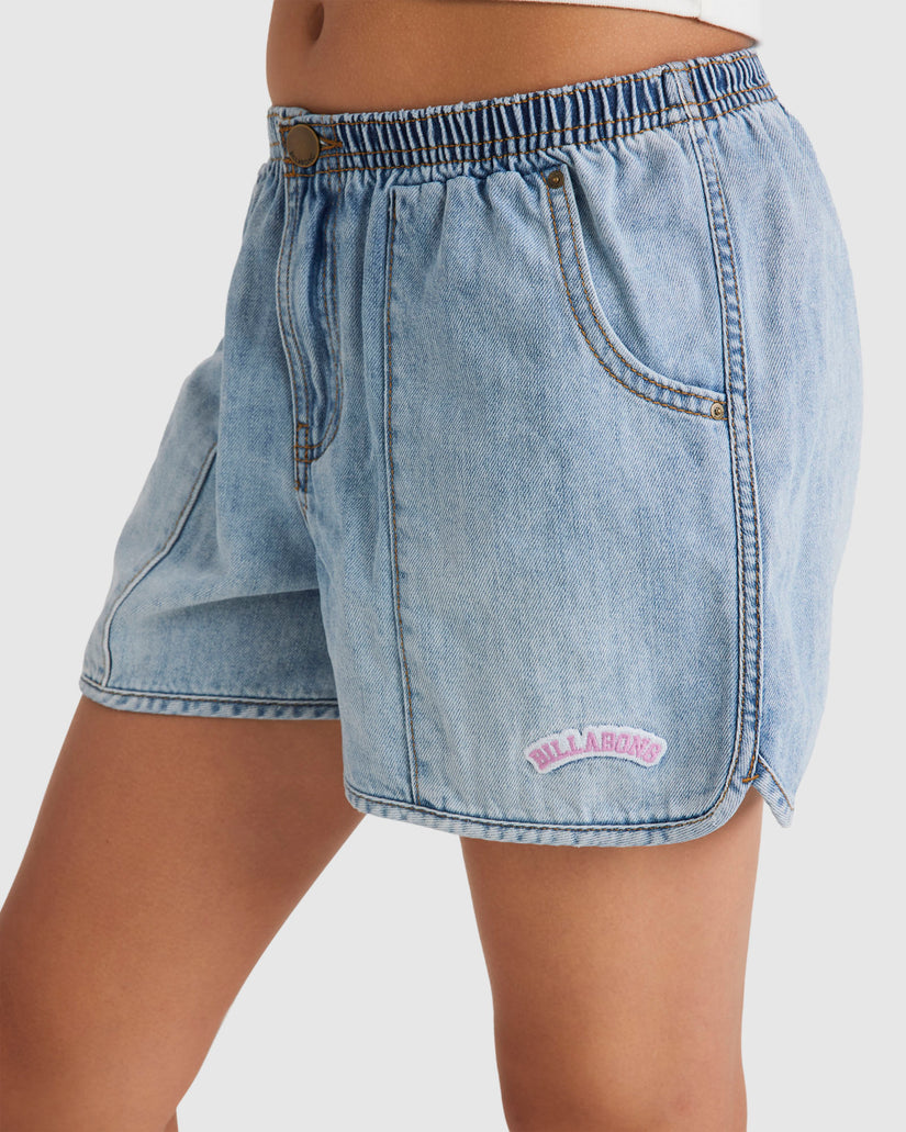 Girls 6-14 Walkie The Line Denim Shorts