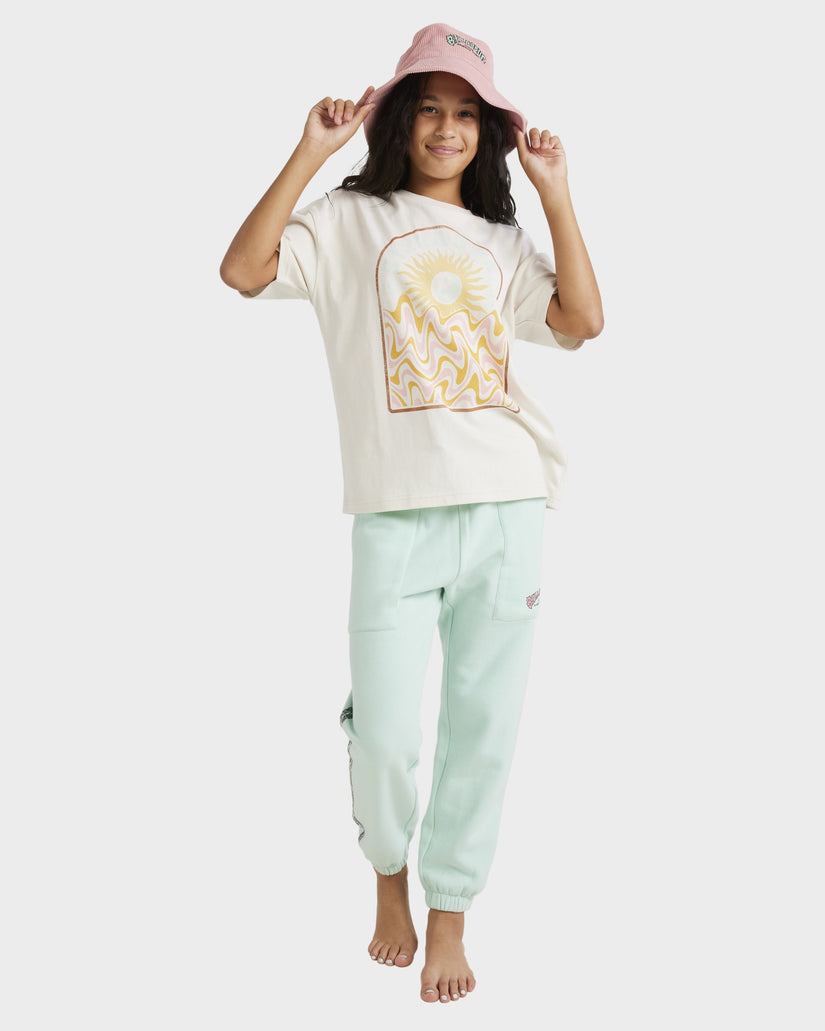 Girls 6-14 Wave Of The Day Trackpants