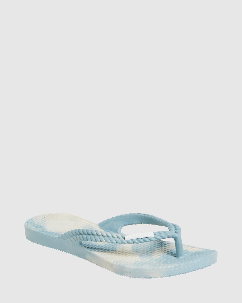 Girls 6-14 Kicks Marble Thongs