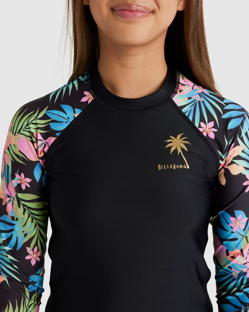 Girls 2-16 In Da Jungle Rash Vest