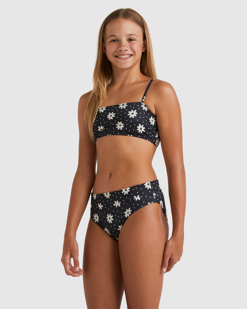 GIRLS 6-14 FLOWERS IN THE SKY TANK BIKINI SET