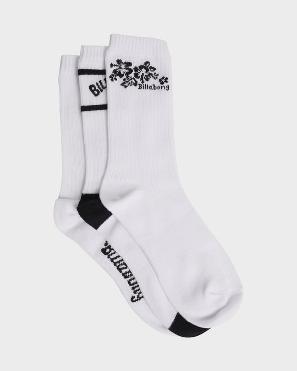 Womens Good Times 3 Pack Socks