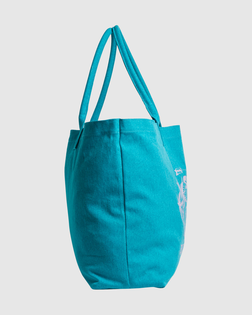 Womens Surfs Up Tides Tote Bag