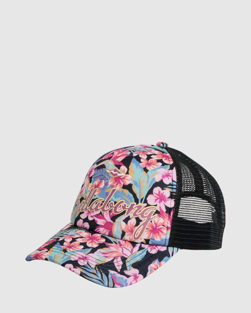 Womens Nights In Paradise Trucker Hat