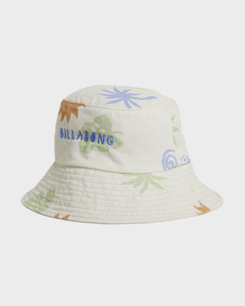 Womens Sun Symbol Bucket Hat