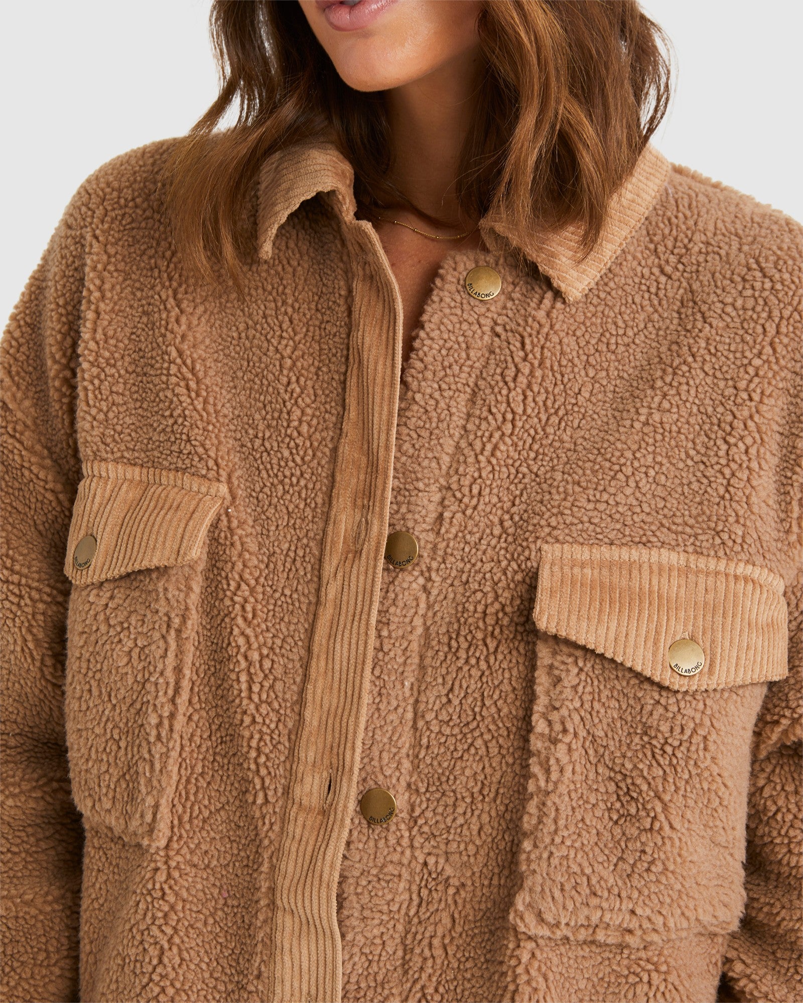 Billabong teddy jacket sales