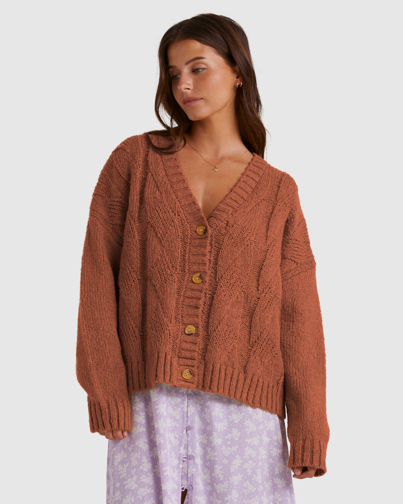 Womens Just Fine Cardigan