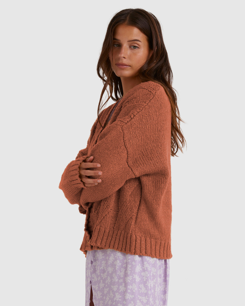 Womens Just Fine Cardigan