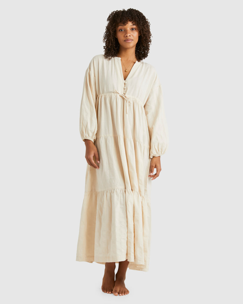 LIGHT BEAM MAXI DRESS