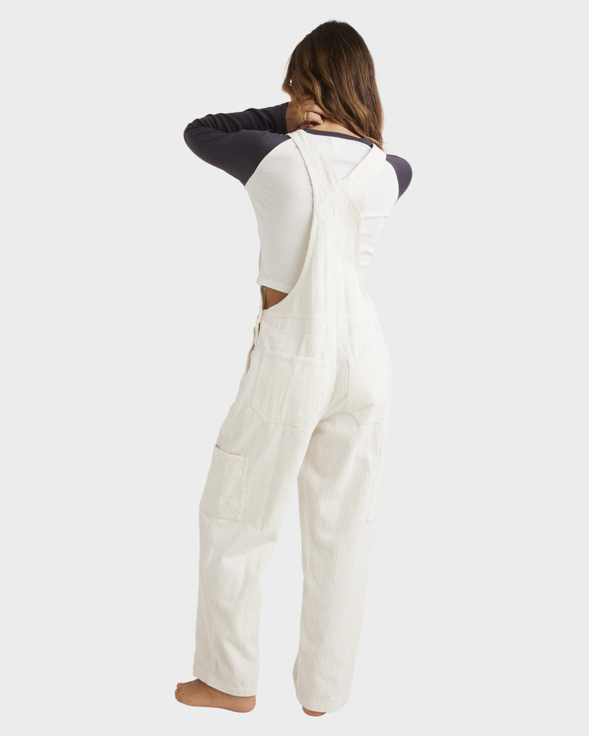 Womens Leia Cord Overalls