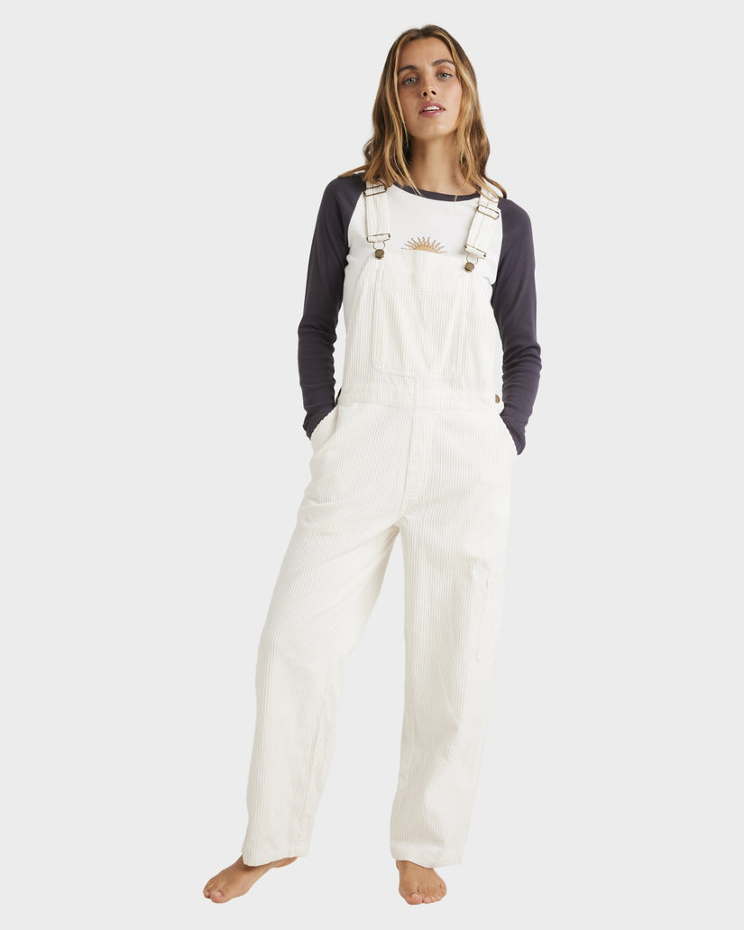 Womens Leia Cord Overalls