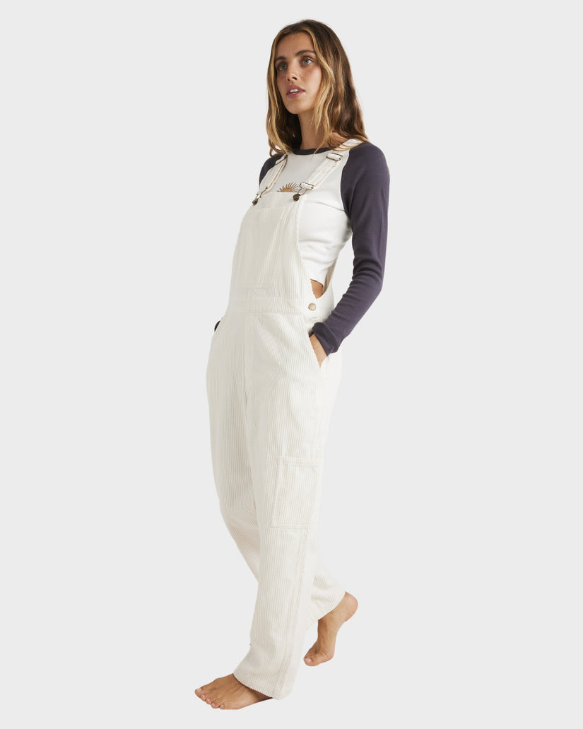 Womens Leia Cord Overalls