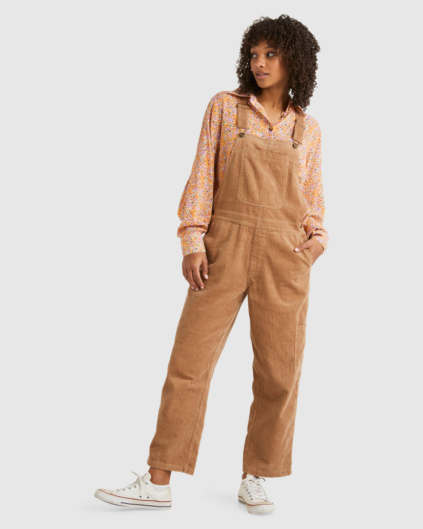 LEIA CORD OVERALLS