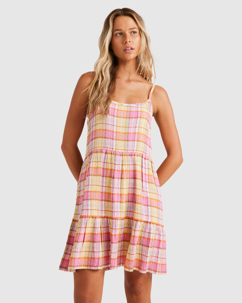 Womens Darlin Check Dress