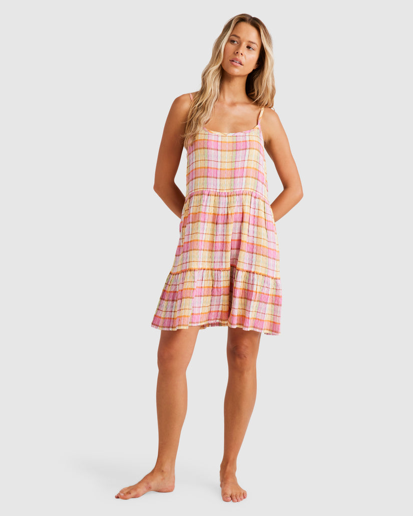 Womens Darlin Check Dress