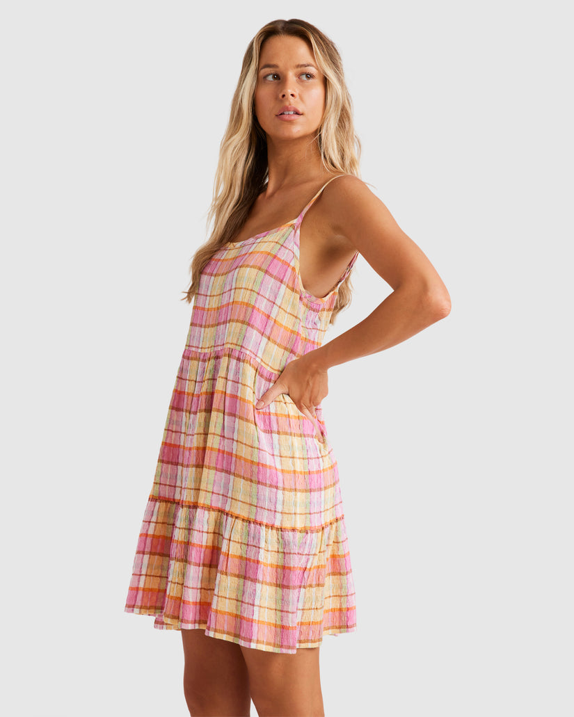 Womens Darlin Check Dress