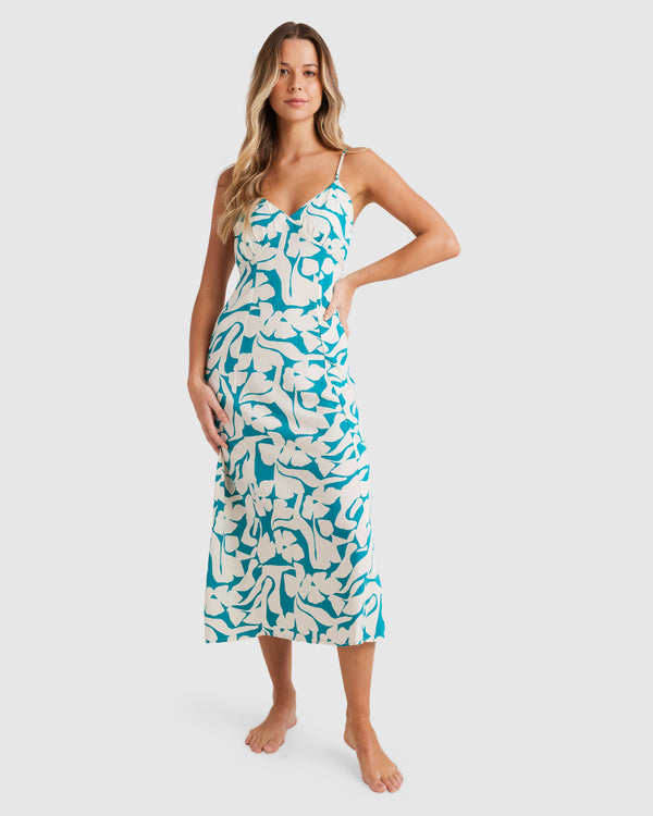 Womens Not A Sol Midi Dress