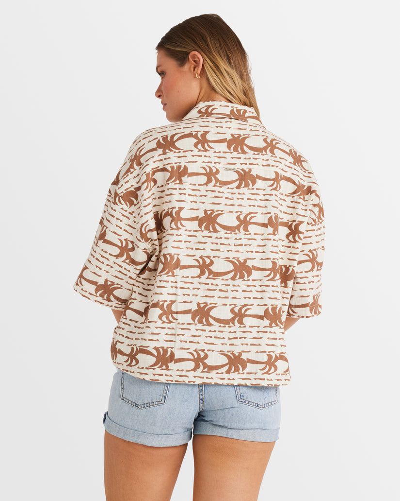 Womens Row Of Palms Shirt