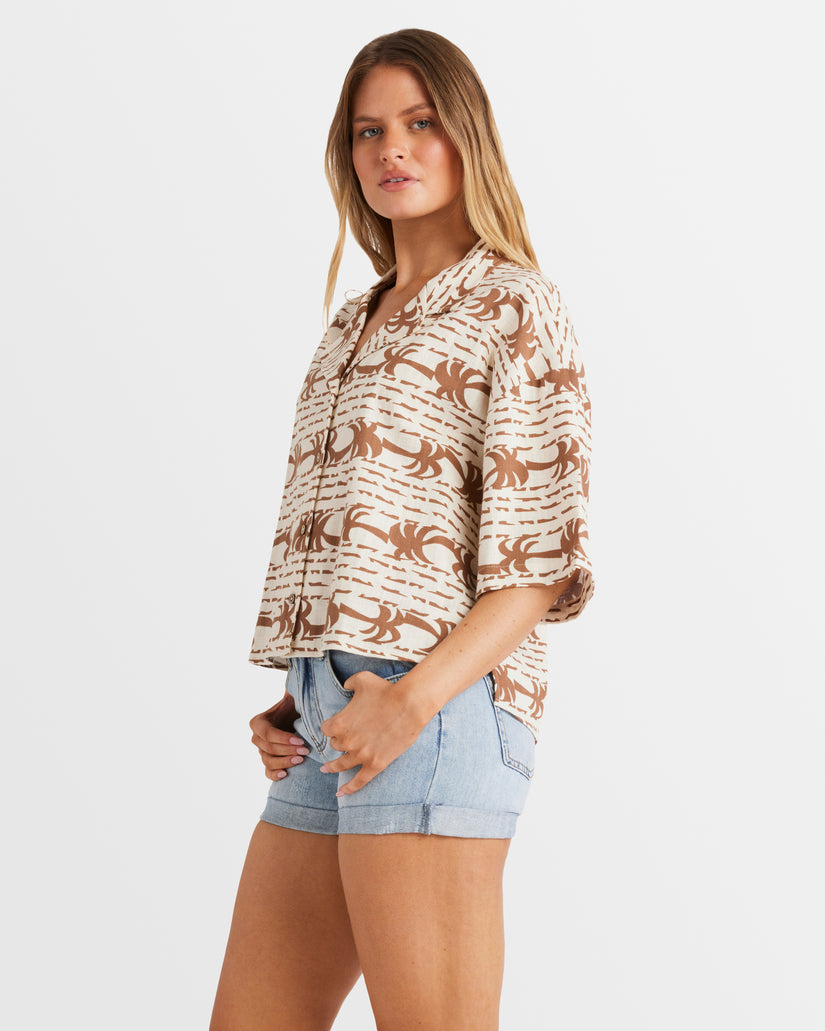 Womens Row Of Palms Shirt