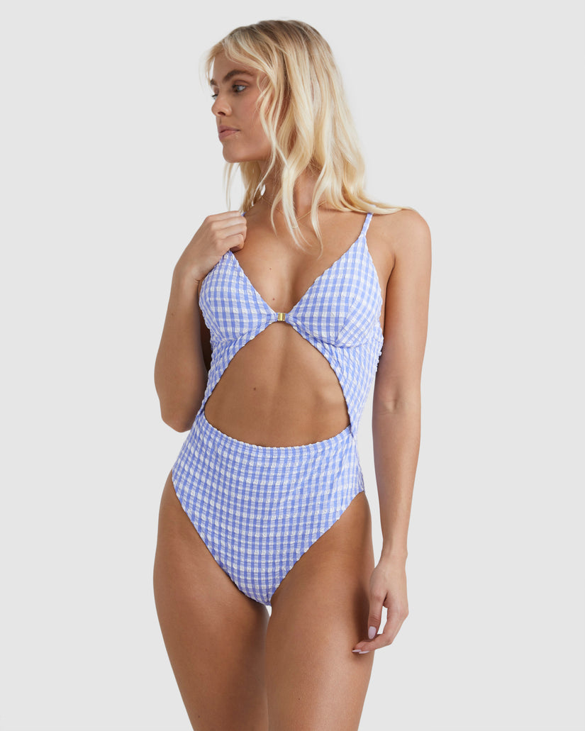 Womens Wave Check Reese One Piece