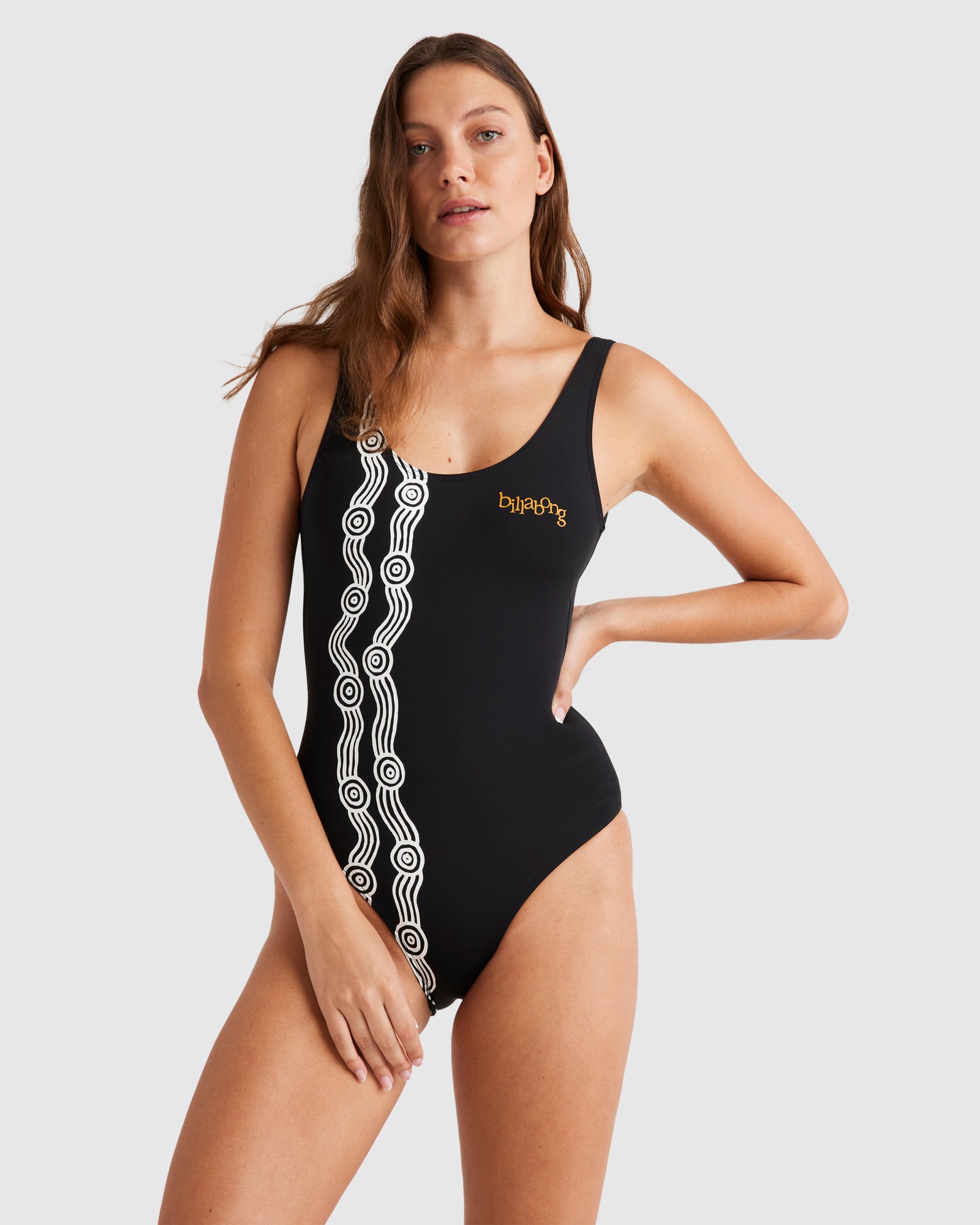 Womens Otis Water Retro One Piece