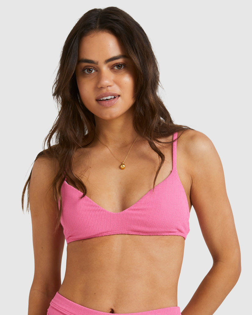 Womens Sunrays V Bralette Bikini Top