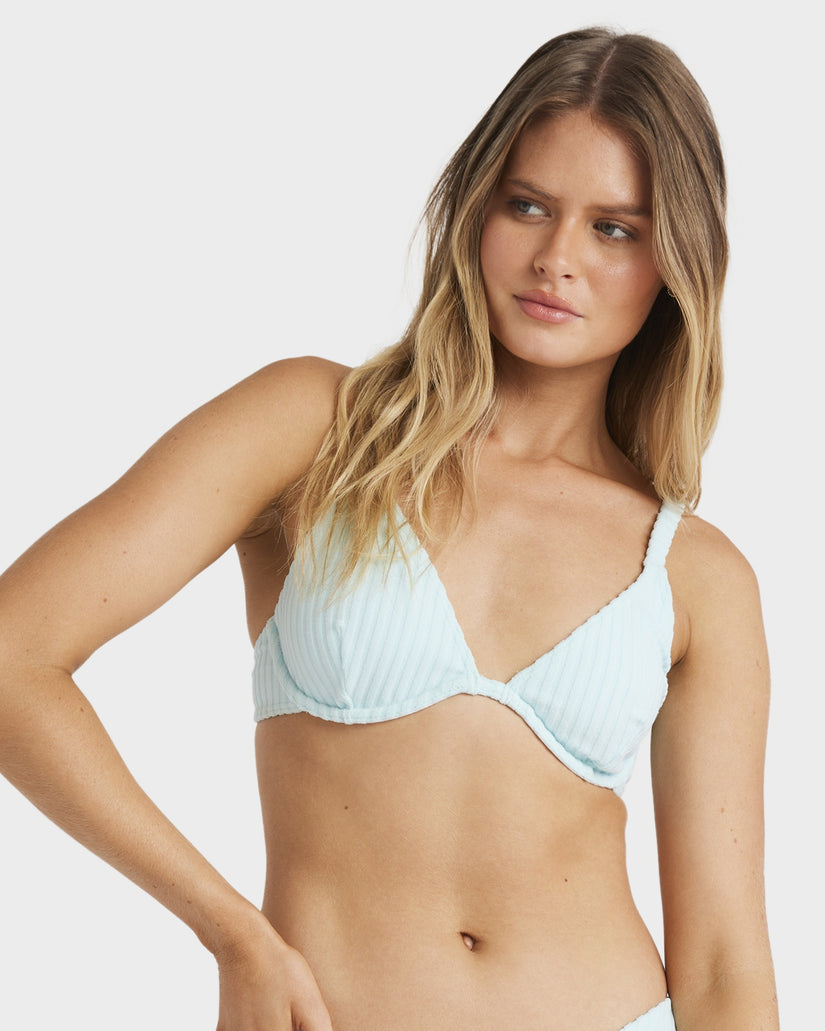 Womens Terry Rib Reese DD Underwire Bikini Top